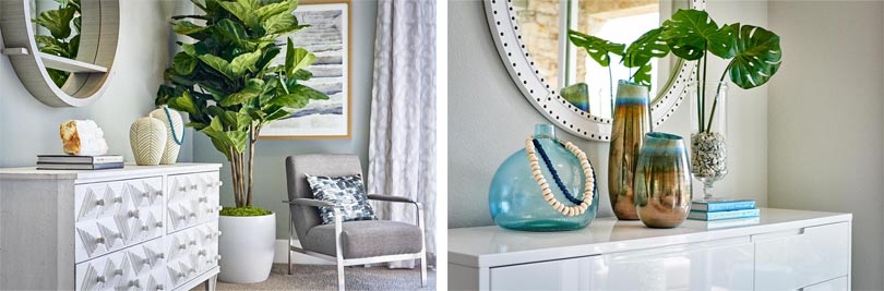 Spring décor with plants and greenery | Brookfield Residential