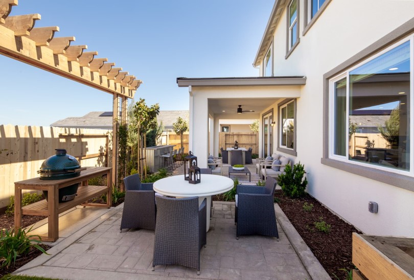 Backyard Residence 4 Tesoro at Amoruso in Roseville CA