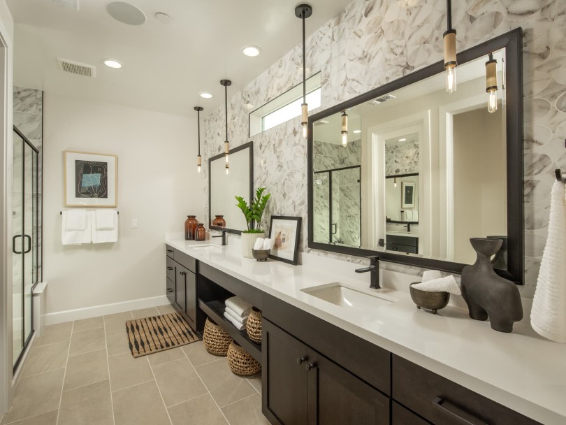 Primary Bath Foundry Residence 3 at Napa RiverSound in Napa CA