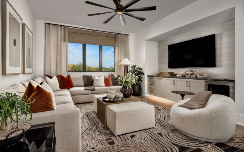 Bonus Great Room Solana at Vista in Summit in Orchard Hills in Irvine CA