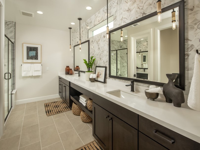 Primary Bath Foundry Residence 3 at Napa RiverSound in Napa CA