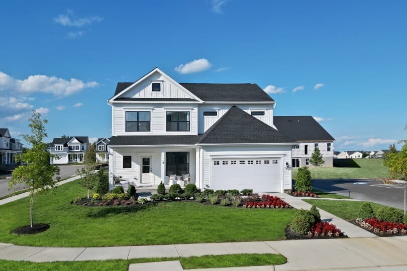 Exterior of Sheridan II Plan at Single Family Collection at Snowden Bridge Community in Stephenson, VA