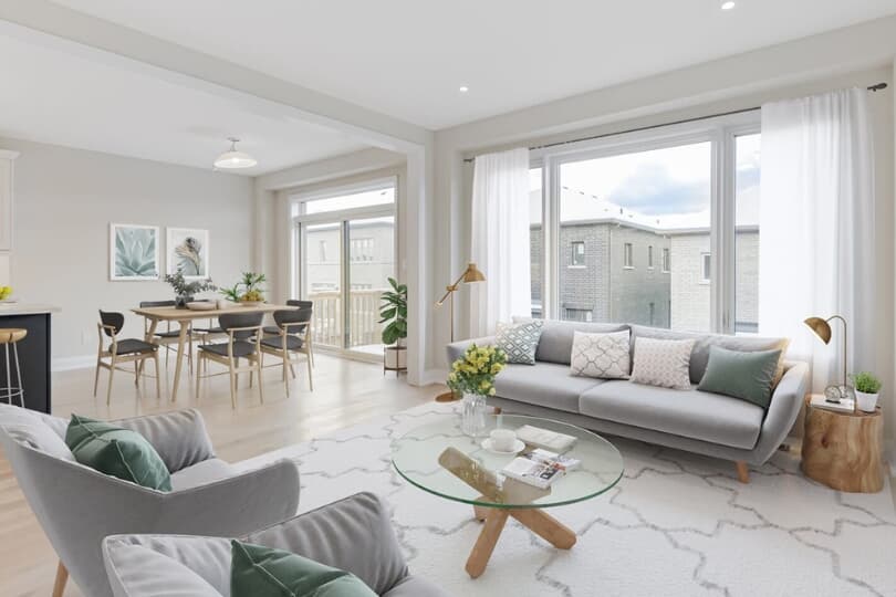 Interior in Sherwood Plan of 36’ Single Family Home Collection at Midhurst Valley Community in Barrie, ON