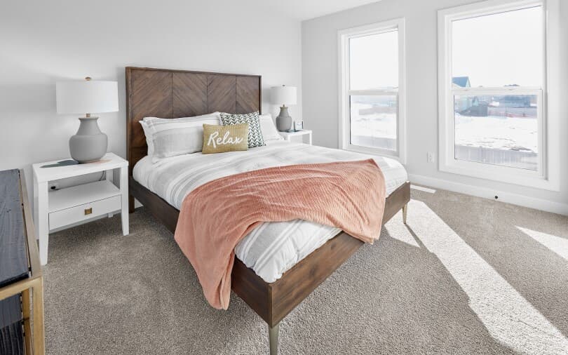 Bedroom in Cairn at Edgemont by Brookfield Residential in Edmonton AB