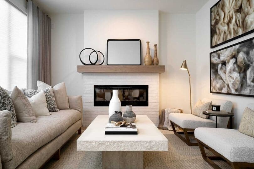 Interior of Purcell 24 in Front Garage Collection at Creekstone in Calgary AB