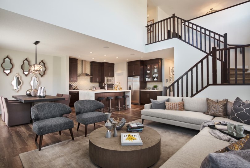 Interior View Savona 3 at Seton Ridge in Calgary AB