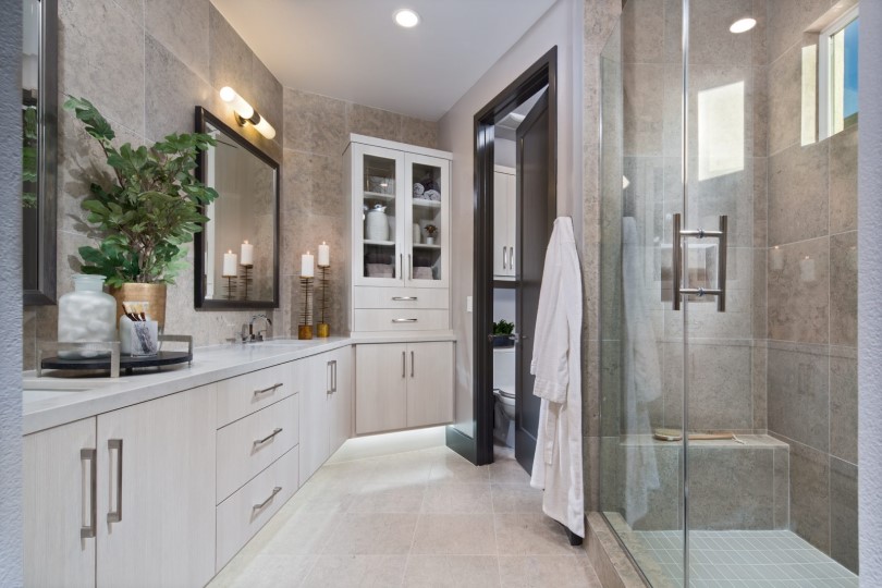 Bathroom in Everly Residence 2 in Playa Vista CA by Brookfield Residential
