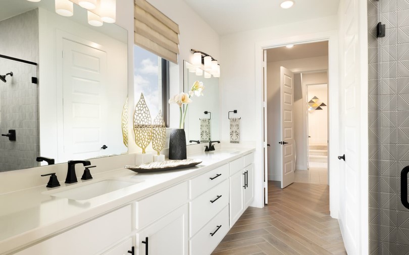 Bathroom in Rutgers in the Traditional Homes Collection at Elyson in Katy TX