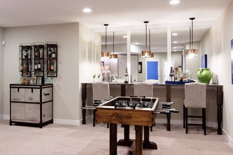 Rec room in Beckner II at Potomac Shores by Brookfield Residential in Potomac Shores VA