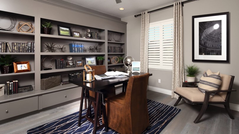 Study in the Residence 2 at Bellaire in Fremont, CA by Brookfield Residential