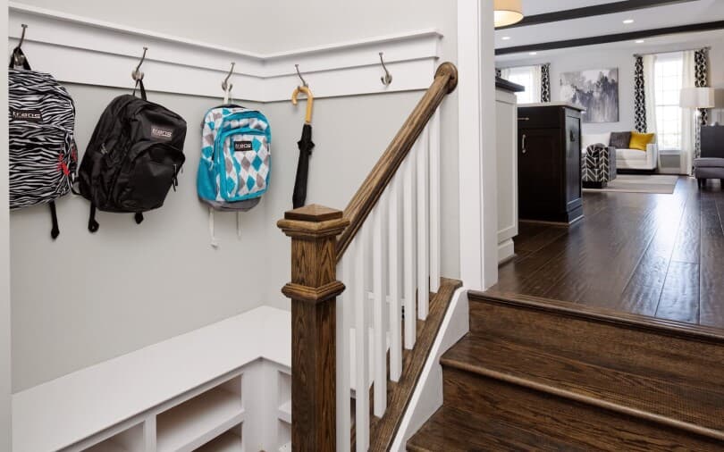 Mudroom in Fillmore at Avendale by Brookfield Residential in Bristow VA