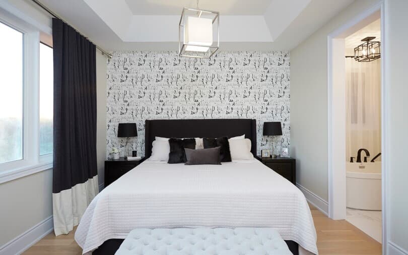 Braydon primary bedroom at 50 Heartland in Baxter ON