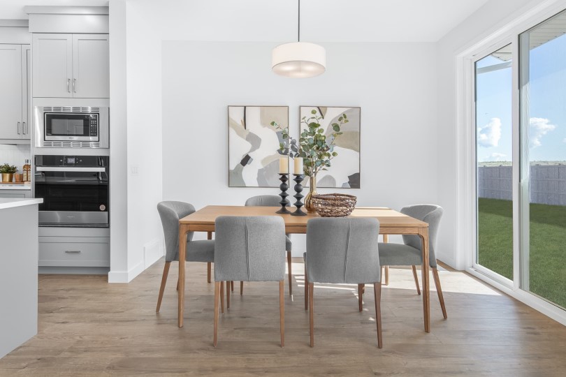 Dining Room Cypress 22 at Chappelle Gardens in Edmonton AB