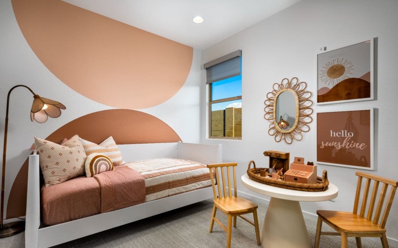 Kid Girl Bedroom Azure Highland Sage at Alamar in Avondale AZ