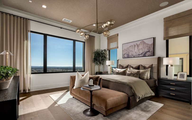 Primary Bedroom Solana at Vista in Summit in Orchard Hills in Irvine CA