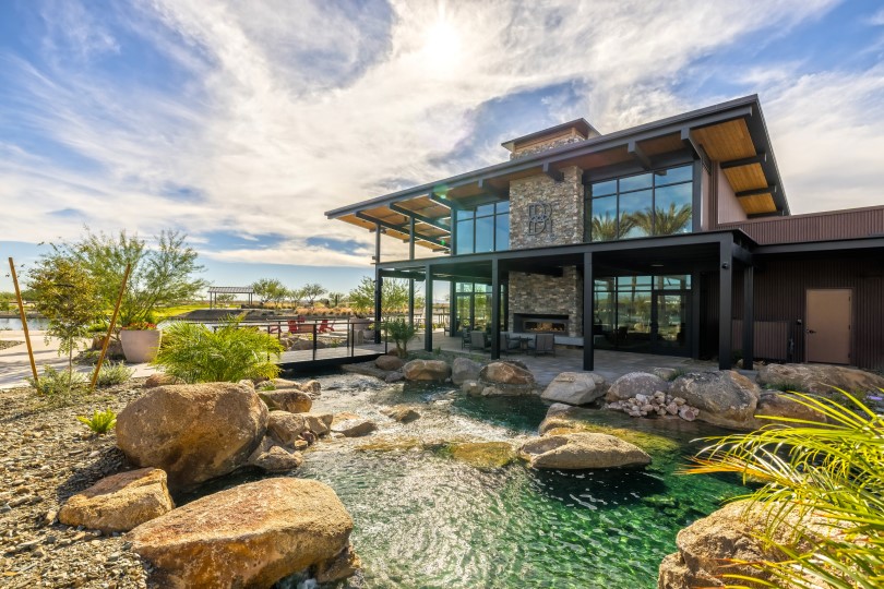 Community clubhouse at Blossom Rock in Apache Junction AZ