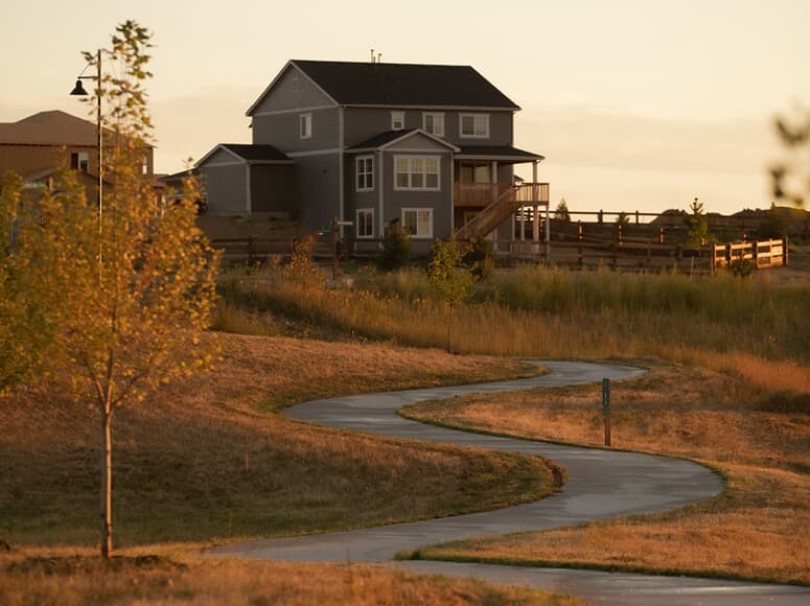 Walking Trails at Barefoot Village in Firestone CO