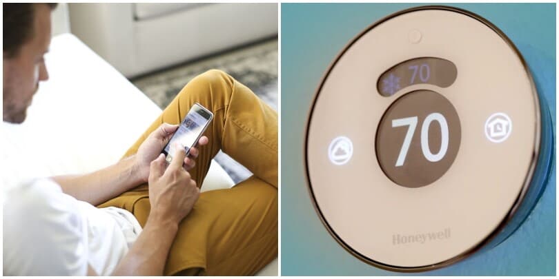 Smart home technology in a Brookfield Residential home