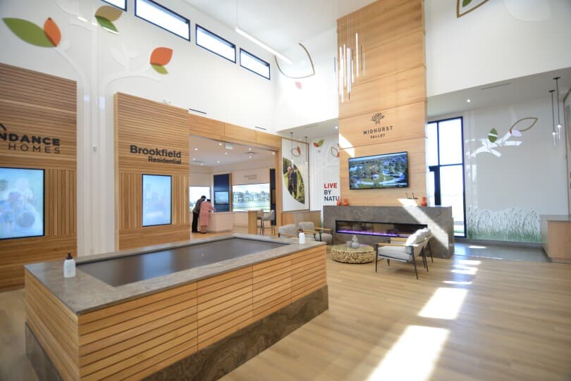 Interior of the Presentation Centre at Midhurst Valley in Midhurst, ON