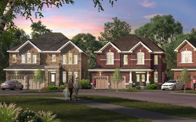 Pinehurst Streetscape | Paris, Ontario | Brookfield Residential