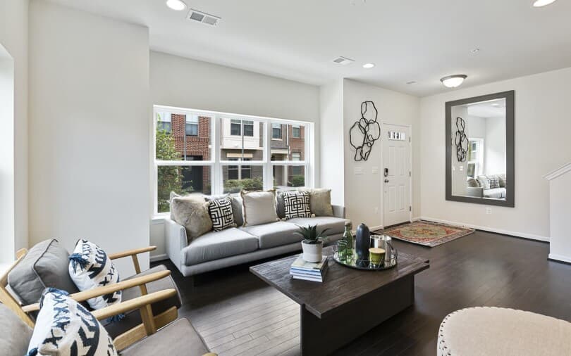 Rec room in Camden II at Bellamy by Brookfield Residential in Clarksburg MD