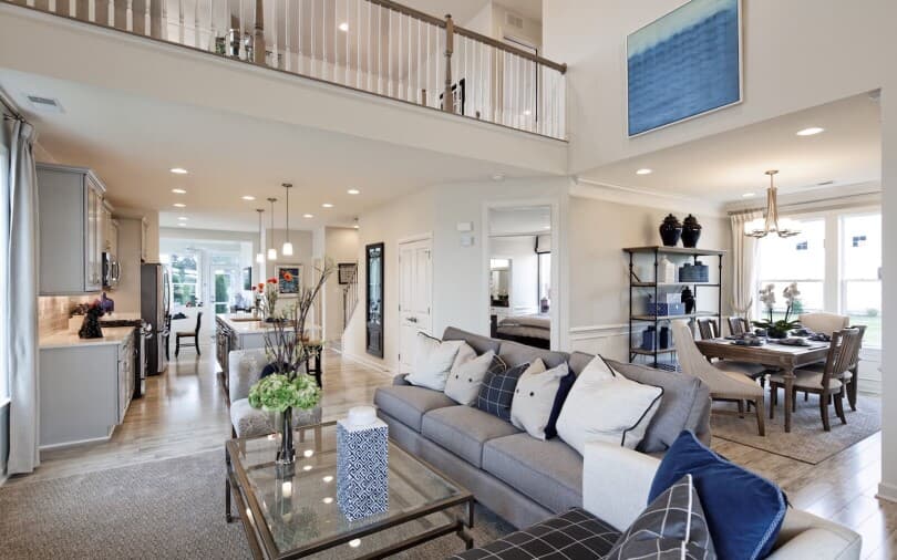 Interior view of Bridgeport II in a Brookfield Residential home in the DC area