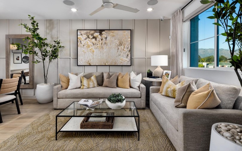 Great Room Magnolia Plan 1 in Arcadia CA