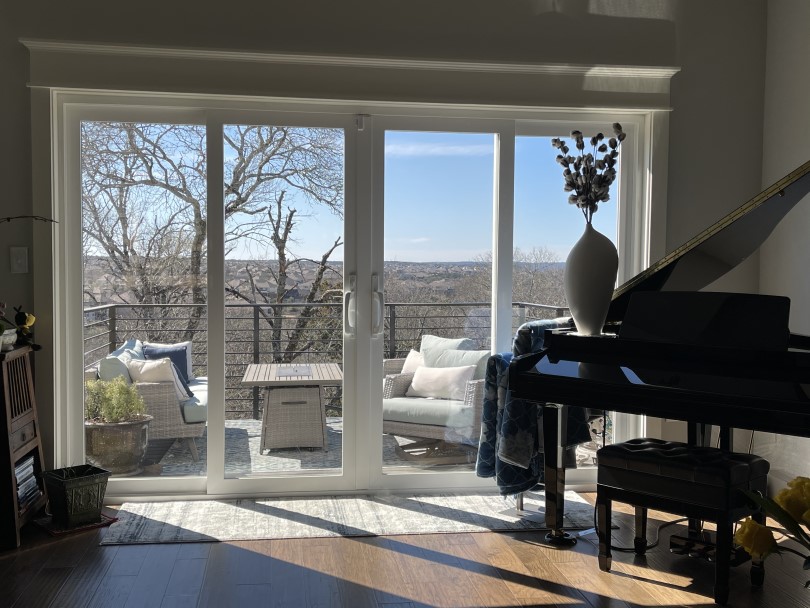 Beautiful outdoor views at The Cottages at Crystal Falls in Austin, TX