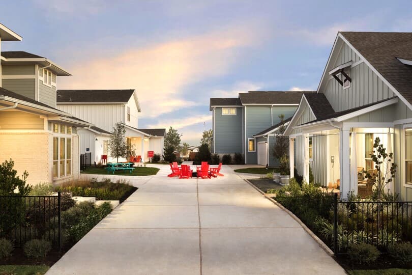 Courtyard at Easton Park in Austin, TX by Brookfield Residential