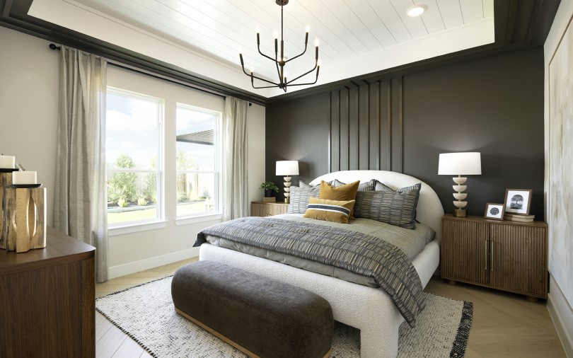 Primary Bedroom Haverford at Midline in Webster TX