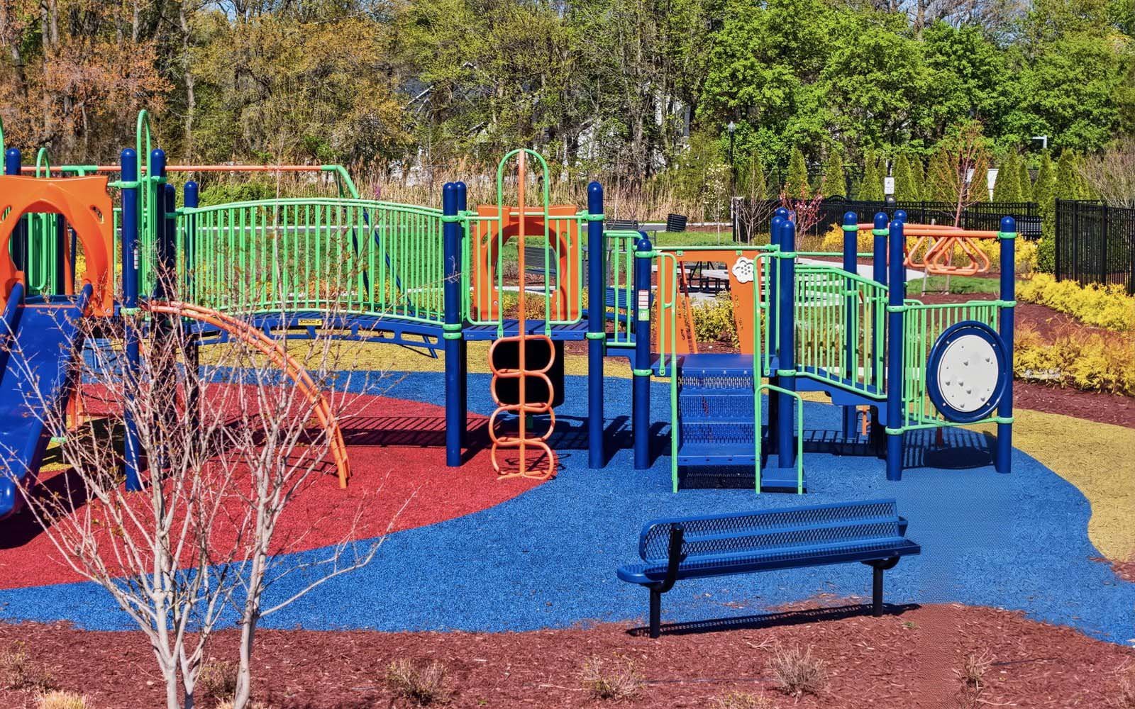 The playground at Lakeside at Trappe by Brookfield Residential.