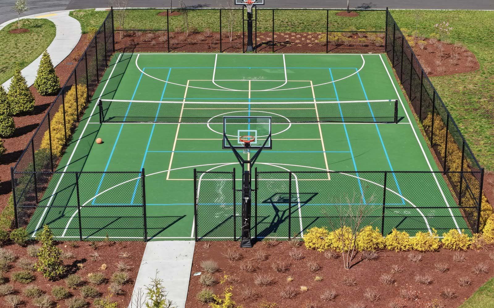 The sports court at Lakeside at Trappe by Brookfield Residential.