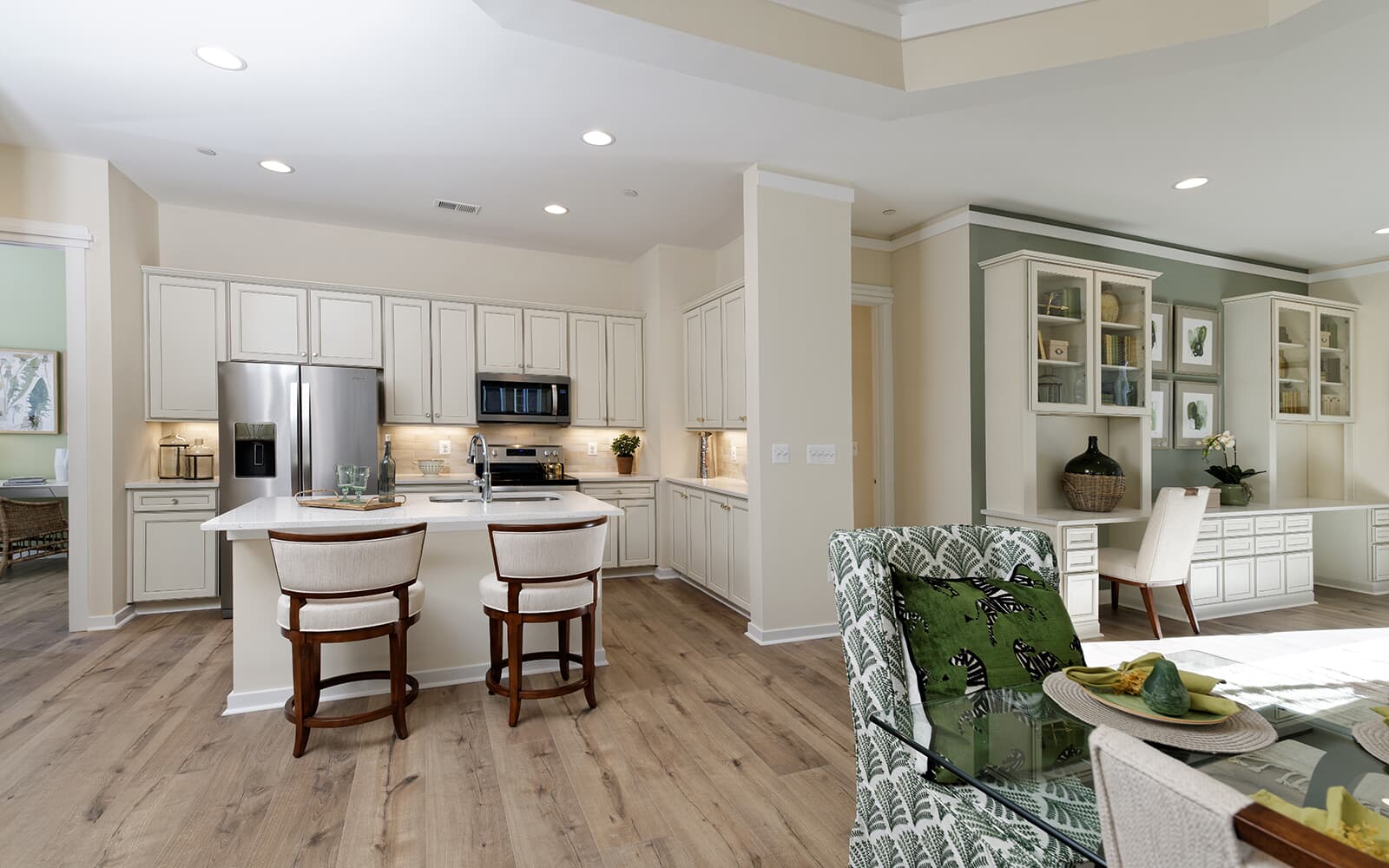 A kitchen in the Douglas by Brookfield Residential
