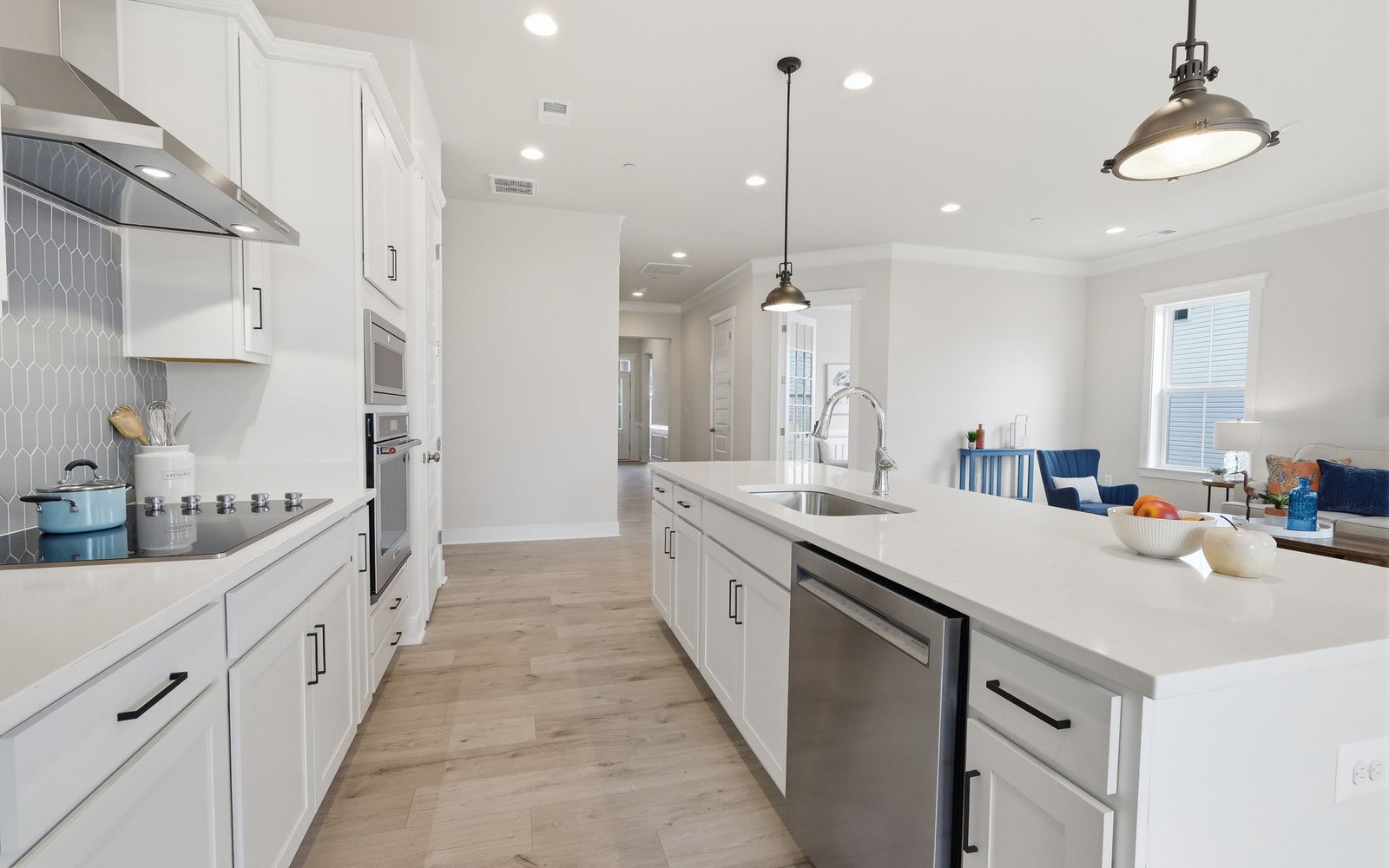 The kitchen of the Rembrandt at Lakeside at Trappe.