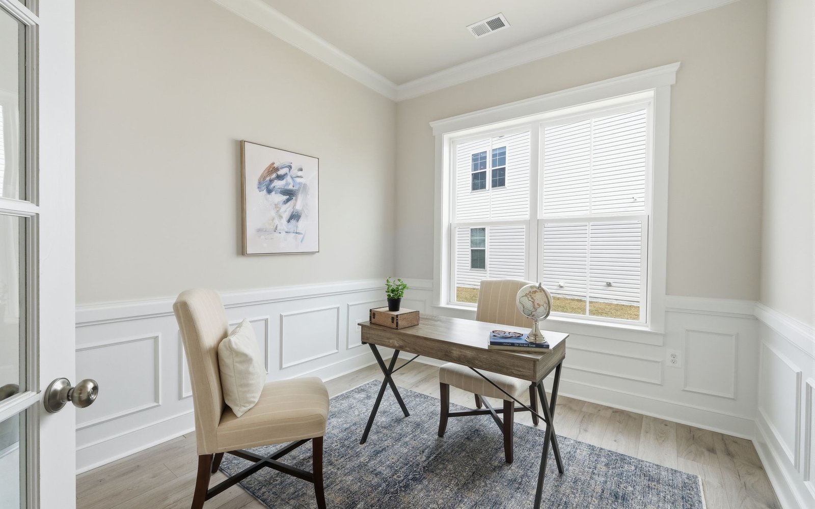 The study of the Rembrandt at Lakeside at Trappe.