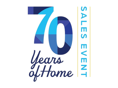 70 years promotion graphic