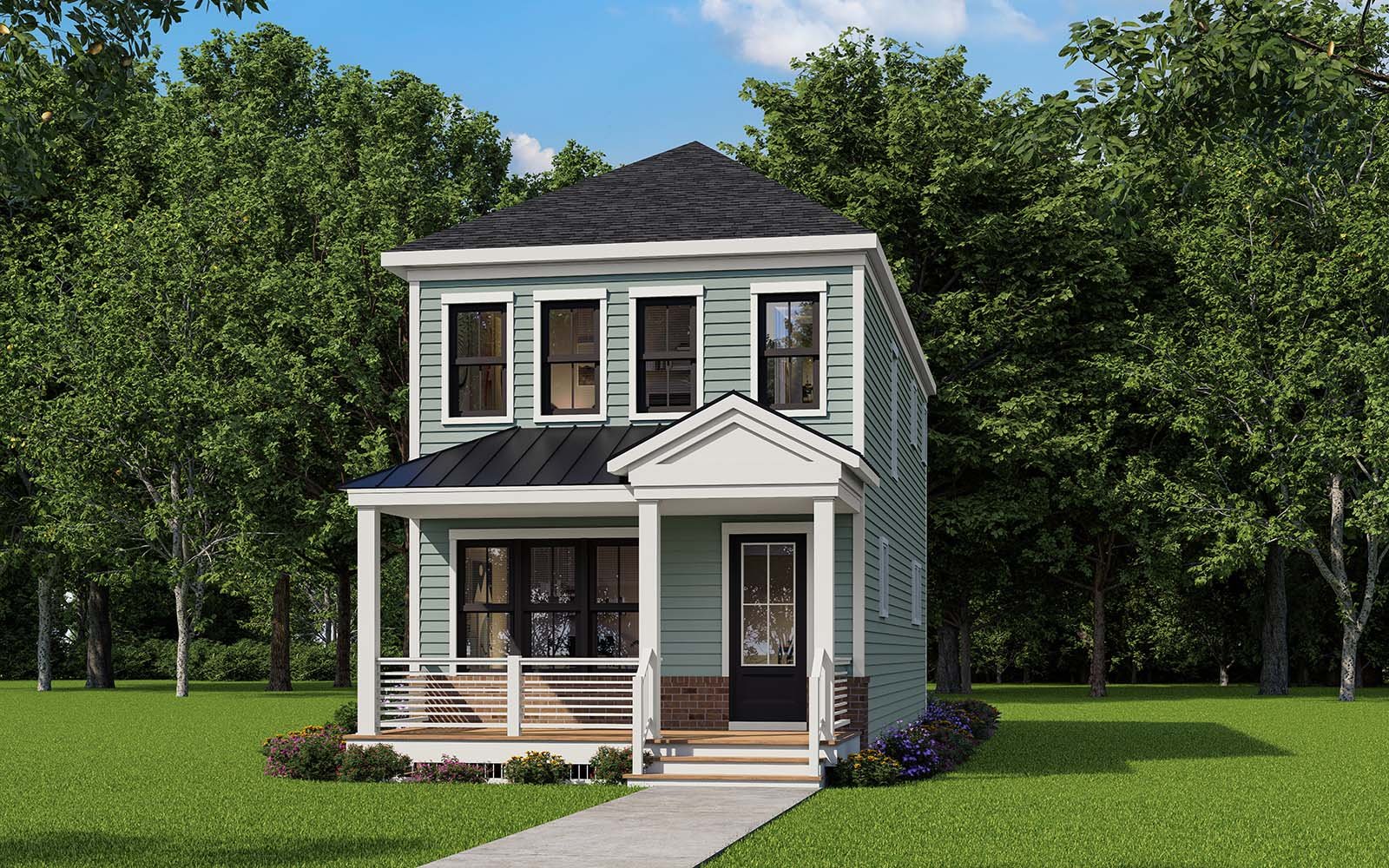 A rendering of the Archer Elevation 7.