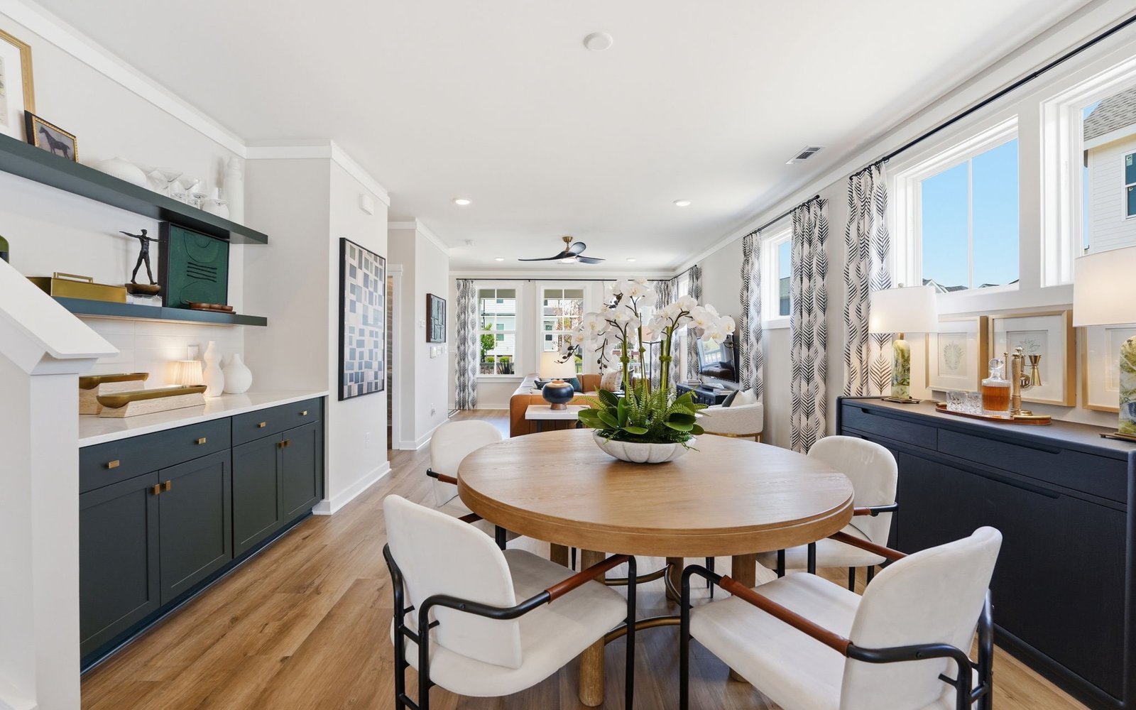 The main level of the Archer single family home by Brookfield Residential.