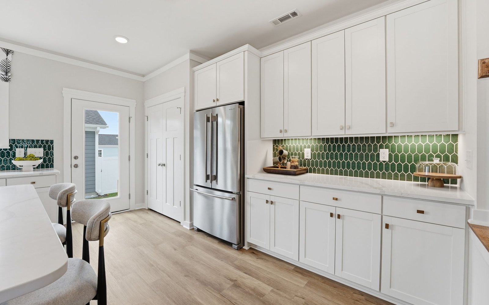 The kitchen of the Archer single family home by Brookfield Residential.