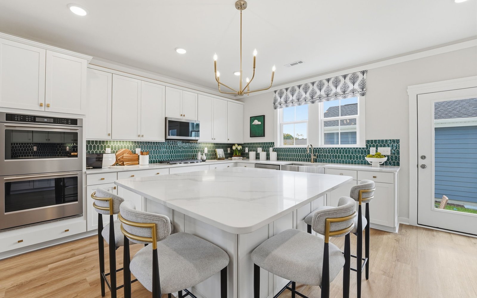 The kitchen of the Archer single family home by Brookfield Residential.