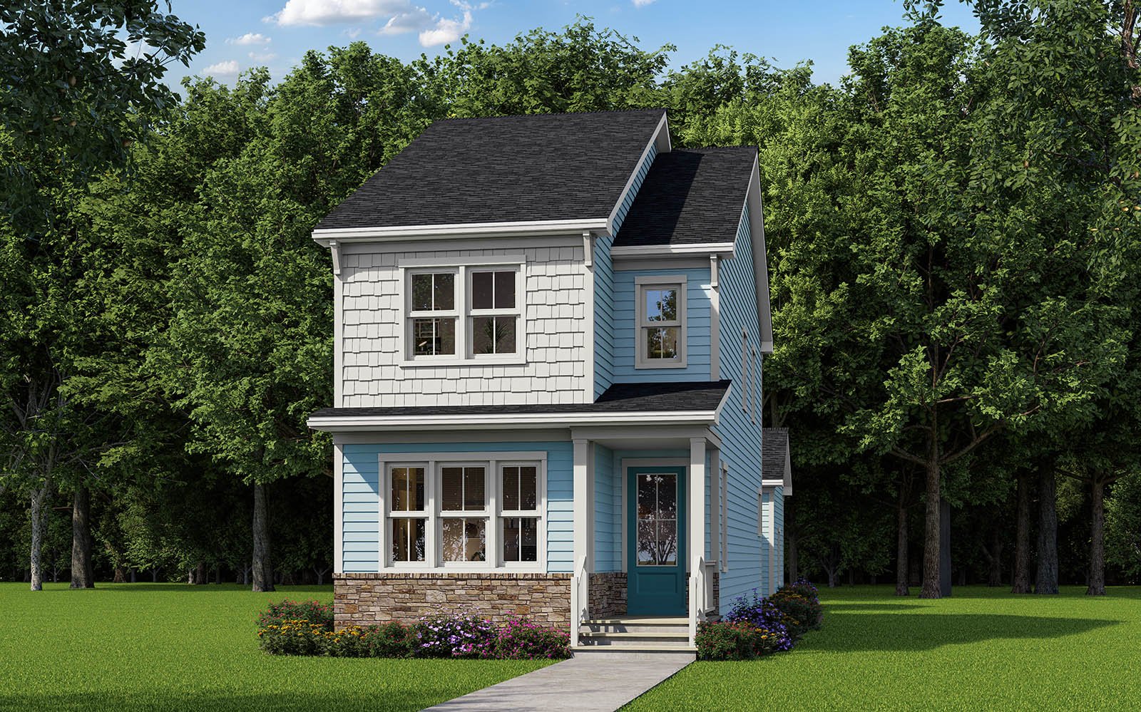 A rendering of the Henley Elevation 5.