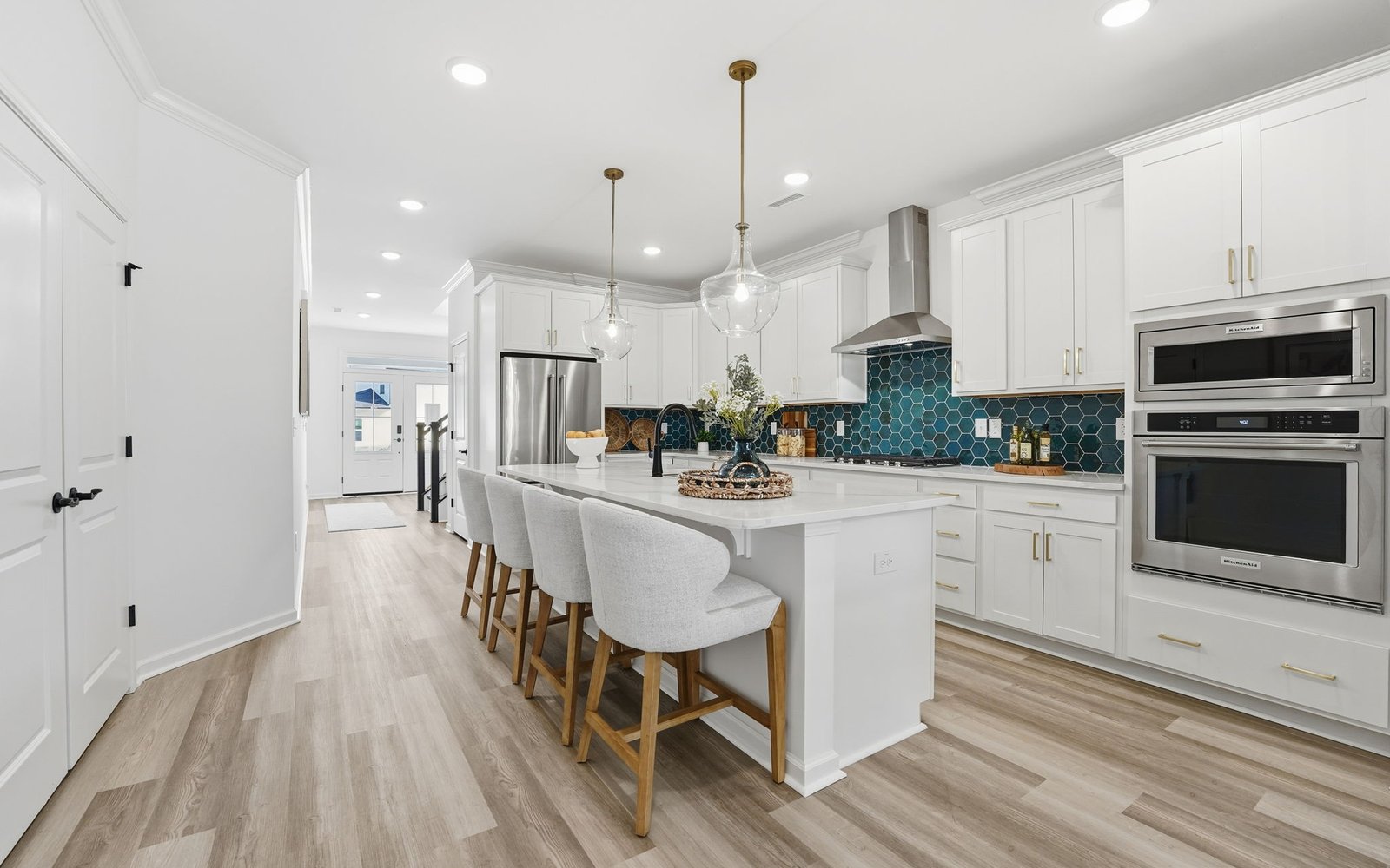 The kitchen of the Delaney by Brookfield Residential.