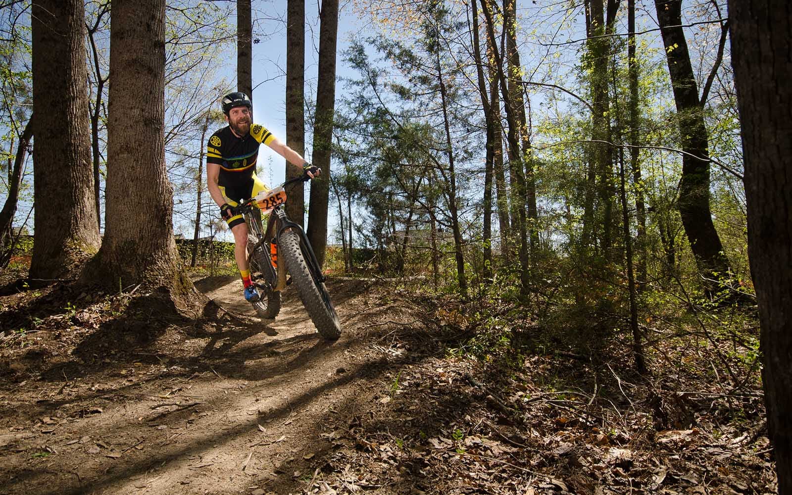 10+ miles of trails perfect fo biking or hiking at Wendell Falls