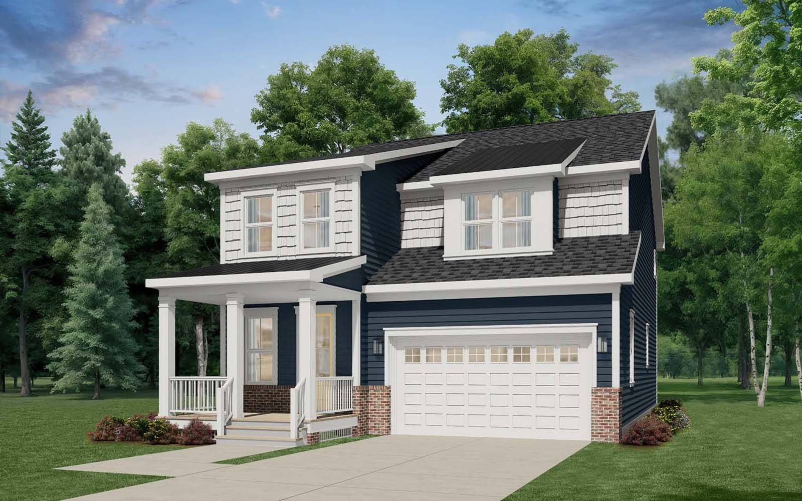 A rendering of the Grayson Elevation 2.