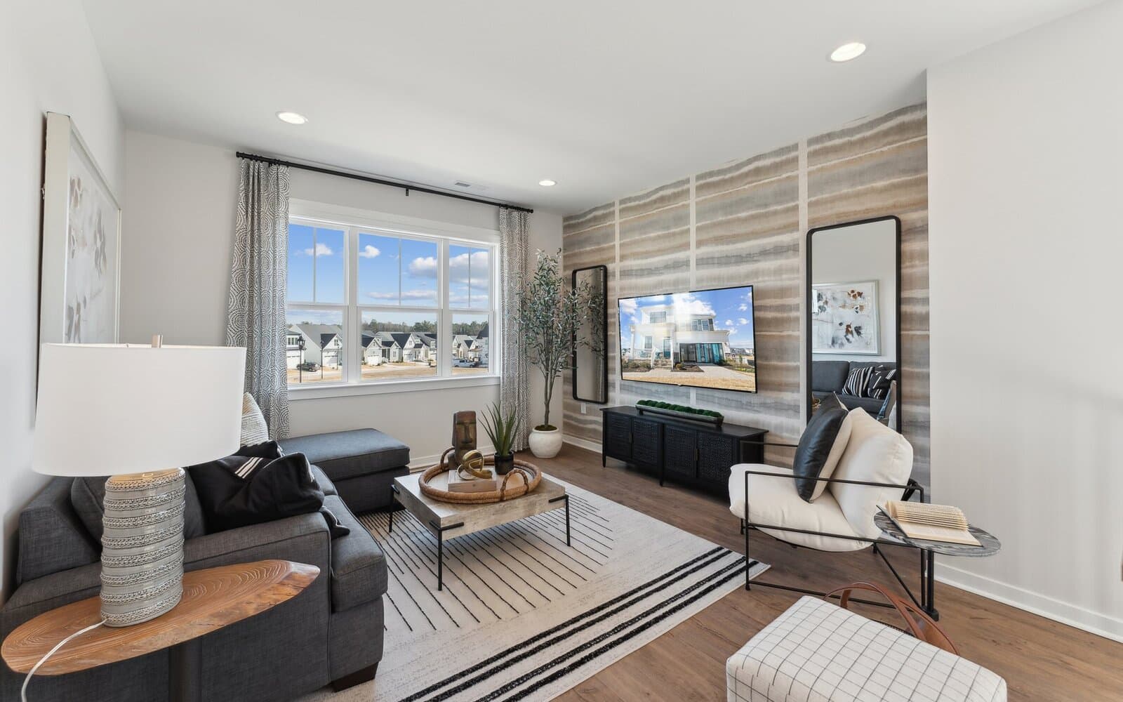 The loft of the Sterling by Brookfield Residential.