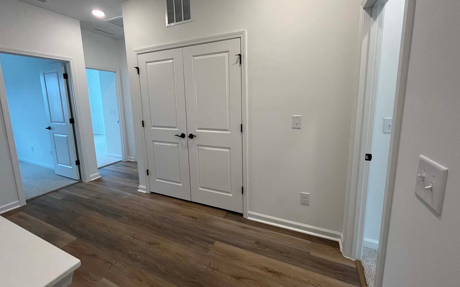 The upper level of the Lennox on homesite 2550 by Brookfield Residential at Wendell Falls.