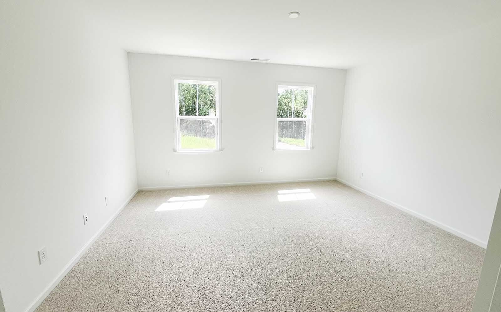 The primary suite in the Sterling by Brookfield Residential on homesite 2643. 