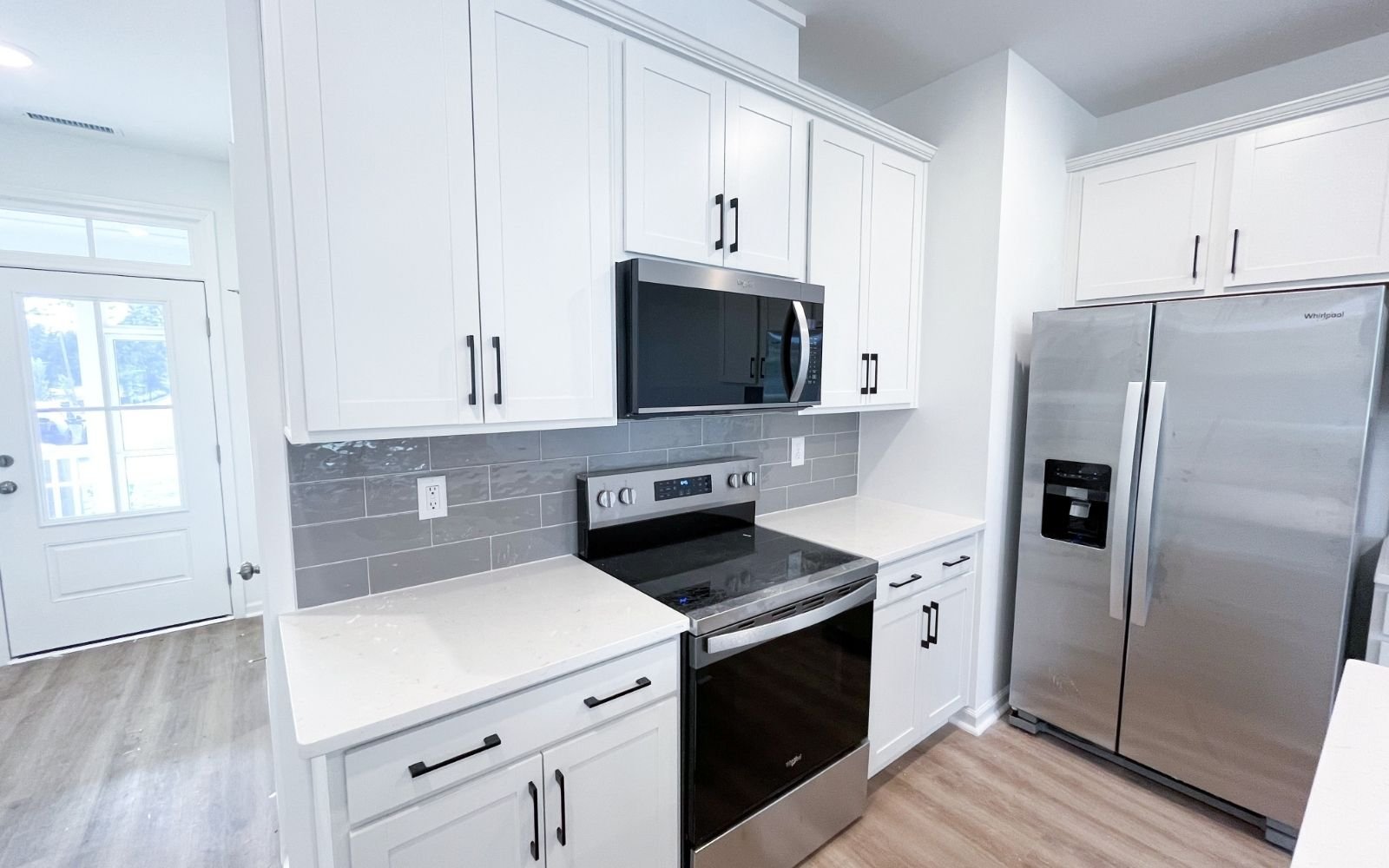 The kitchen of the Lennox on homesite 2935 by Brookfield Residential.