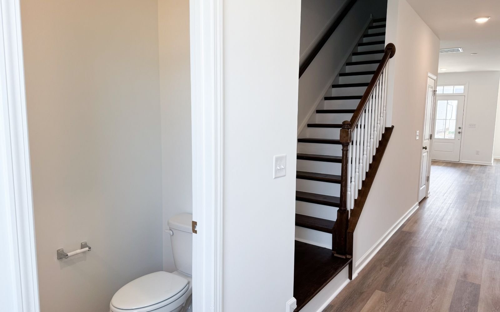 The entry of the Morgan on homesite 2556 at Wendell Falls.