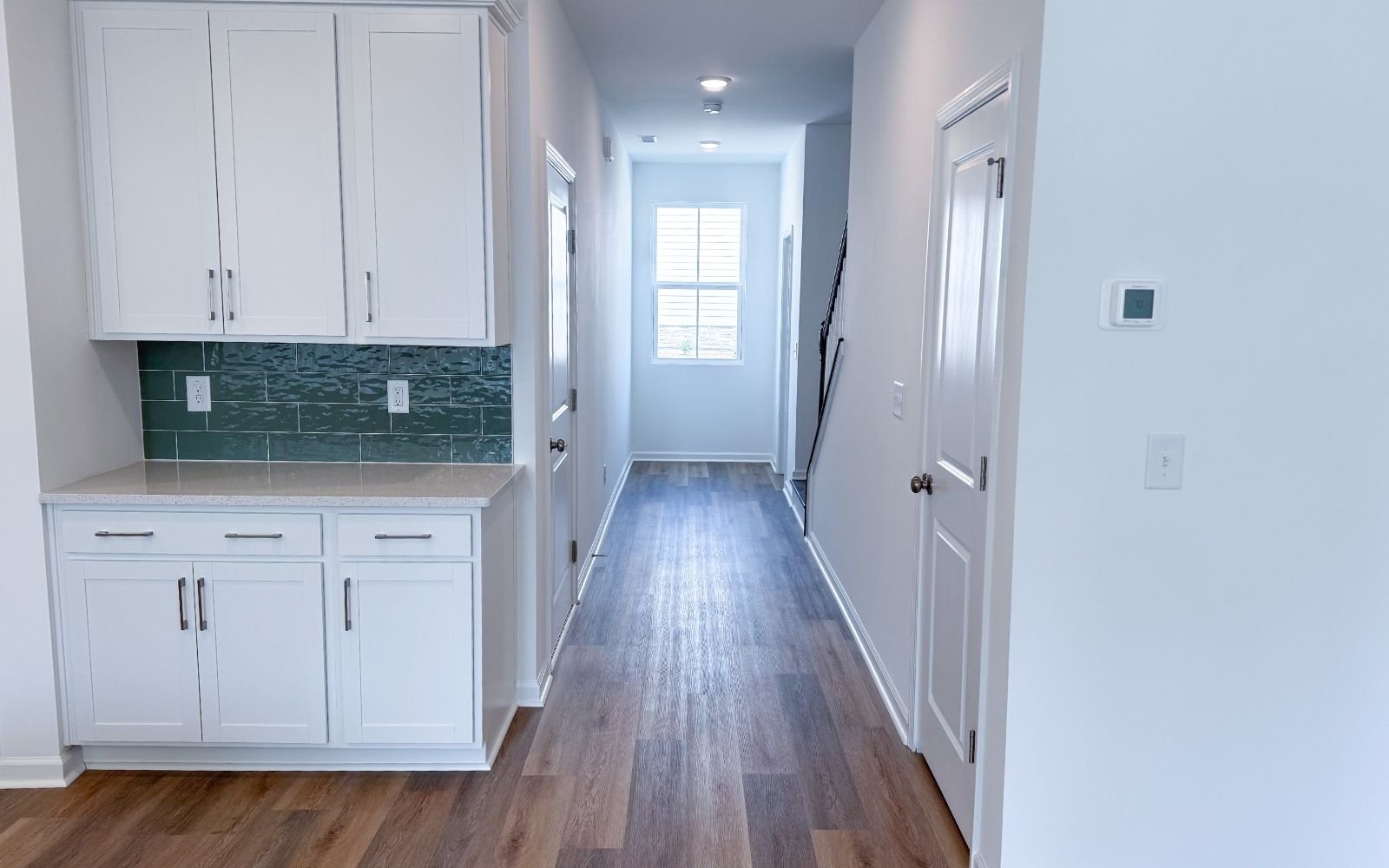 The foyer of the Morgan on homesite 2556 at Wendell Falls.